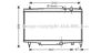 AVA QUALITY COOLING PE2230 Radiator, engine cooling